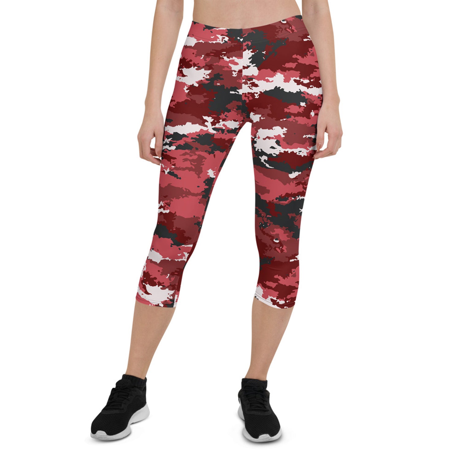 Red Camo Capri Leggings – Found By Me - Everyday Clothing & Accessories