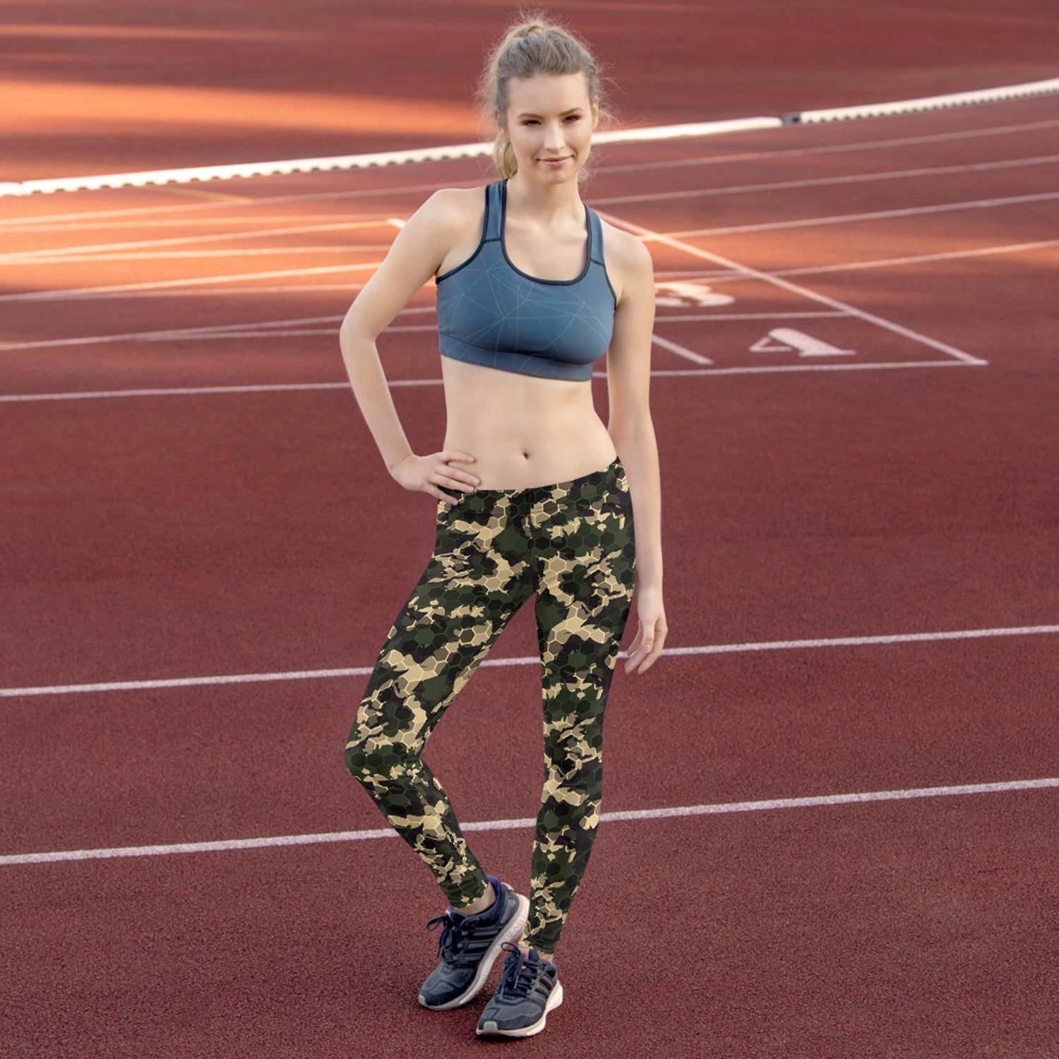 Womens Army Camo Leggings with Honeycombs – Found By Me - Everyday Clothing  & Accessories